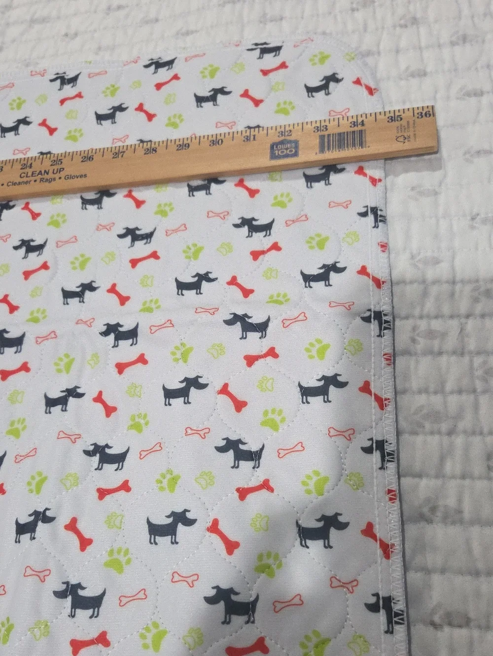 🐶3 New Washable, Reusable Puppy Pee Mats With A Cute Dog, Bone, Paw Print Motif